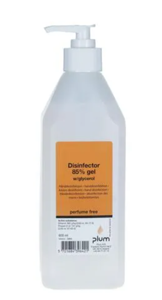 Dezinfekčný gél na ruky Plum, 600 ml